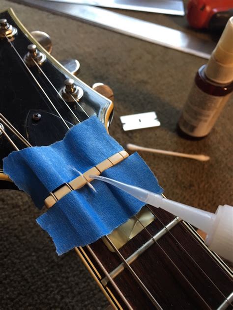 Tech Tip: Filling and Recutting the Nut Slot .